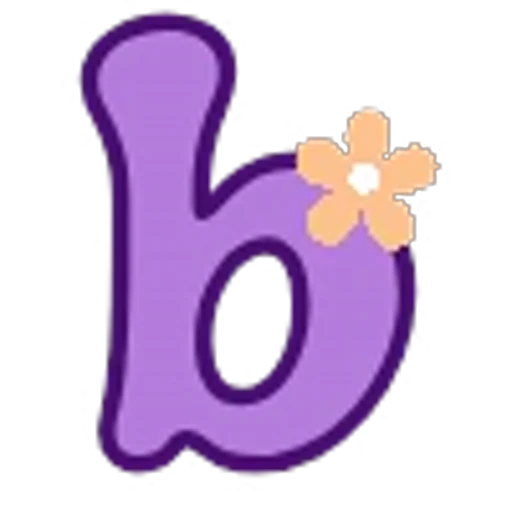 🪻 Эмодзи «purple emojis - английские буквы, фиолетовые» для Telegram