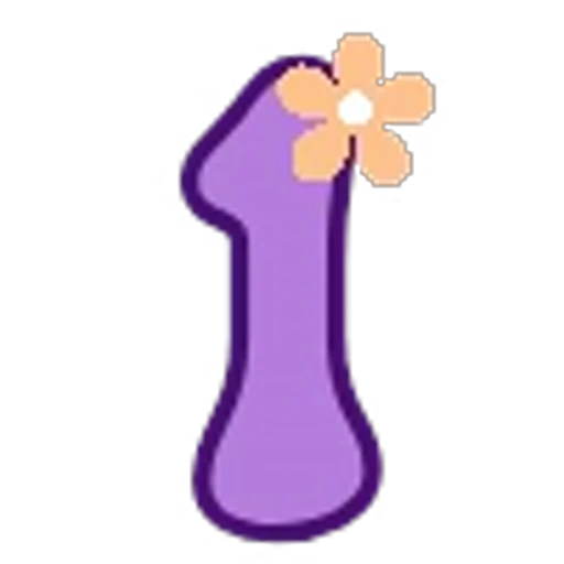 🪻 Эмодзи «purple emojis - английские буквы, фиолетовые» для Telegram