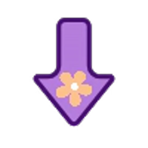 🪻 Эмодзи «purple emojis - английские буквы, фиолетовые» для Telegram