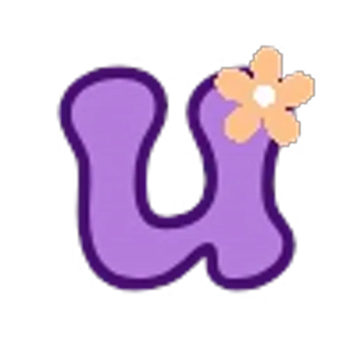 🪻 Эмодзи «purple emojis - английские буквы, фиолетовые» для Telegram