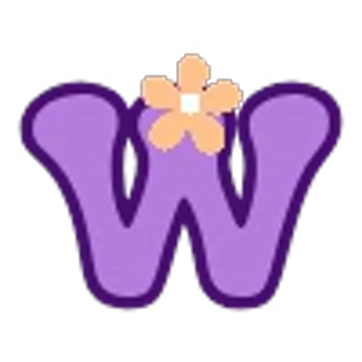 🪻 Эмодзи «purple emojis - английские буквы, фиолетовые» для Telegram