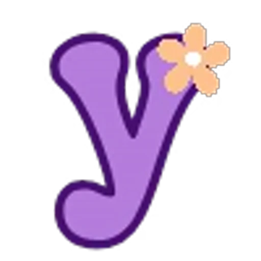 🪻 Эмодзи «purple emojis - английские буквы, фиолетовые» для Telegram