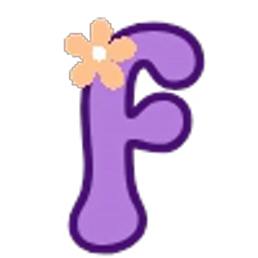 🪻 Эмодзи «purple emojis - английские буквы, фиолетовые» для Telegram