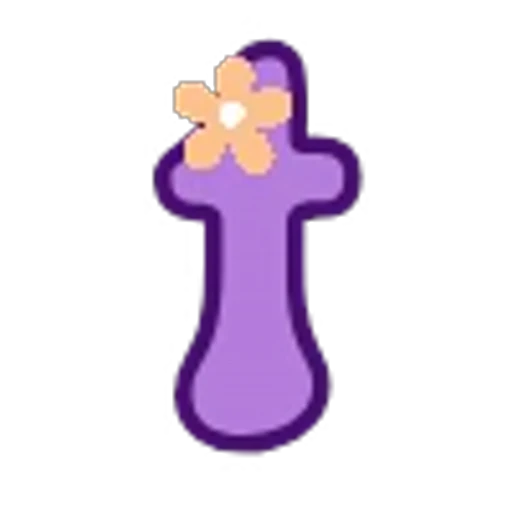🪻 Эмодзи «purple emojis - английские буквы, фиолетовые» для Telegram