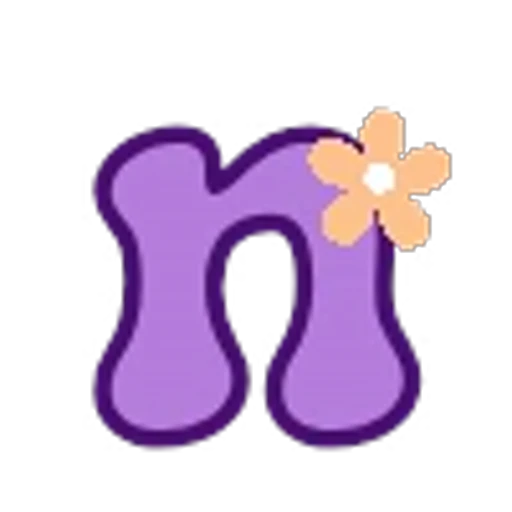 🪻 Эмодзи «purple emojis - английские буквы, фиолетовые» для Telegram