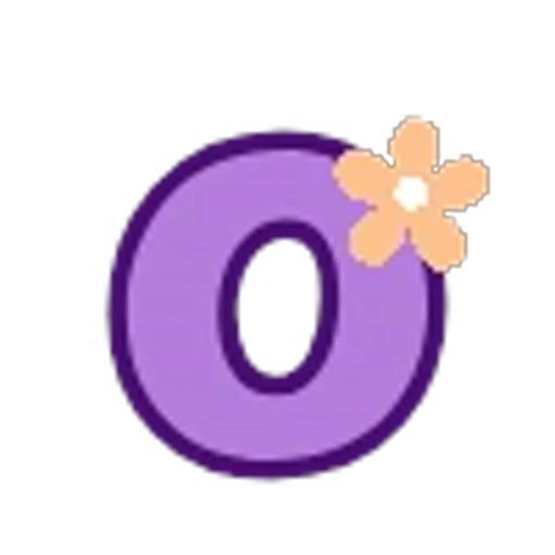 🪻 Эмодзи «purple emojis - английские буквы, фиолетовые» для Telegram
