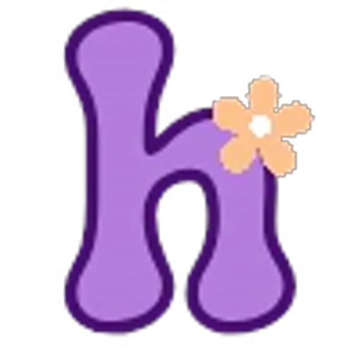 🪻 Эмодзи «purple emojis - английские буквы, фиолетовые» для Telegram