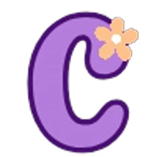 🪻 Эмодзи «purple emojis - английские буквы, фиолетовые» для Telegram