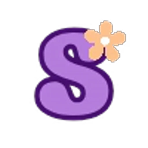 🪻 Эмодзи «purple emojis - английские буквы, фиолетовые» для Telegram