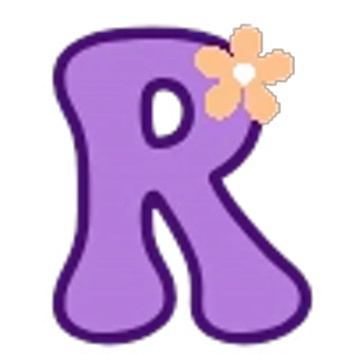🪻 Эмодзи «purple emojis - английские буквы, фиолетовые» для Telegram
