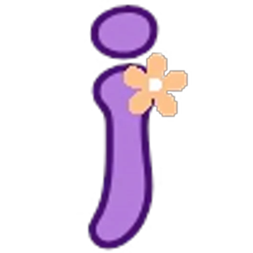 🪻 Эмодзи «purple emojis - английские буквы, фиолетовые» для Telegram