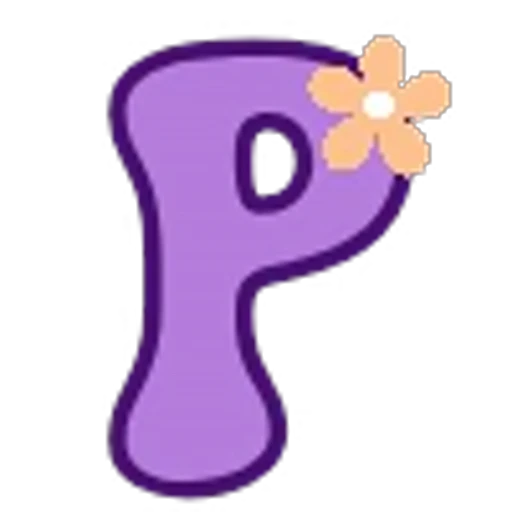 🪻 Эмодзи «purple emojis - английские буквы, фиолетовые» для Telegram
