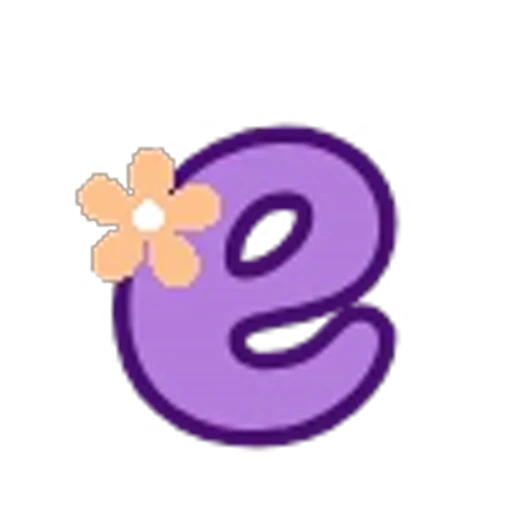 🪻 Эмодзи «purple emojis - английские буквы, фиолетовые» для Telegram