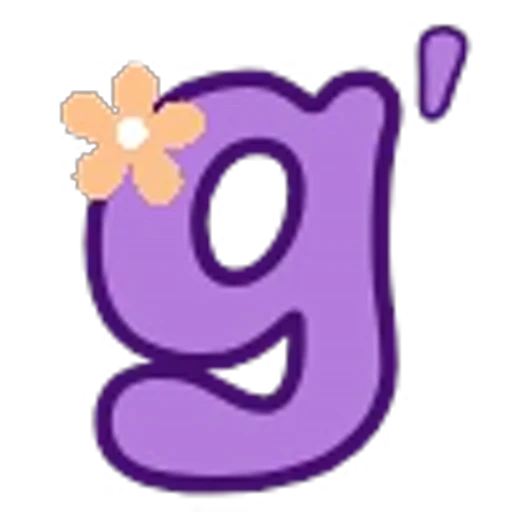 🪻 Эмодзи «purple emojis - английские буквы, фиолетовые» для Telegram