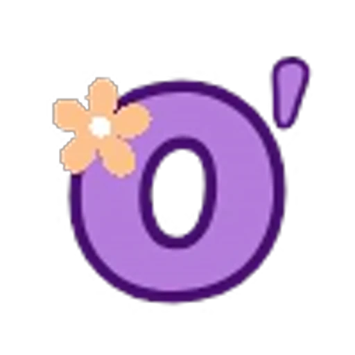 🪻 Эмодзи «purple emojis - английские буквы, фиолетовые» для Telegram