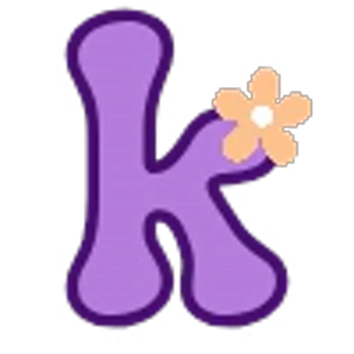 🪻 Эмодзи «purple emojis - английские буквы, фиолетовые» для Telegram