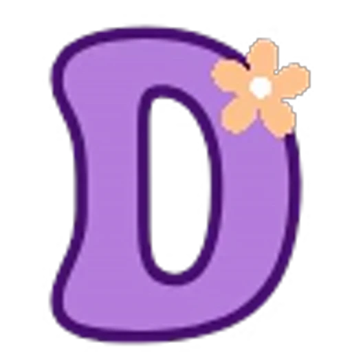 🪻 Эмодзи «purple emojis - английские буквы, фиолетовые» для Telegram