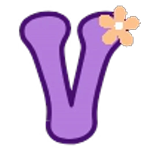 🪻 Эмодзи «purple emojis - английские буквы, фиолетовые» для Telegram