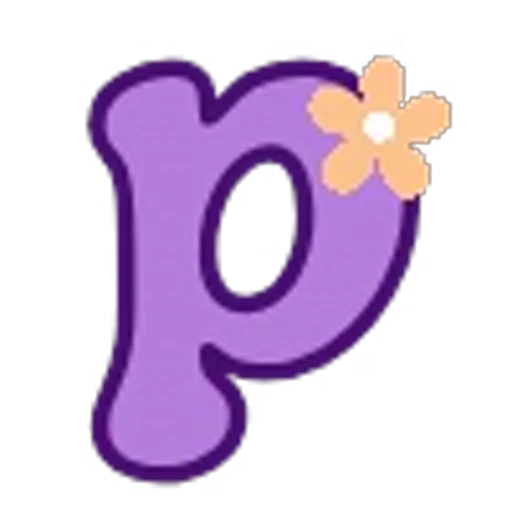 🪻 Эмодзи «purple emojis - английские буквы, фиолетовые» для Telegram