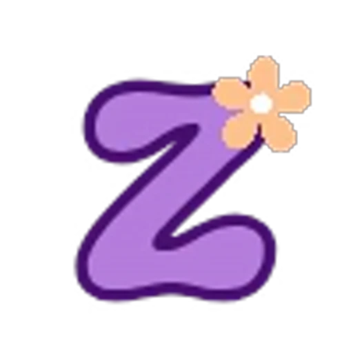 🪻 Эмодзи «purple emojis - английские буквы, фиолетовые» для Telegram