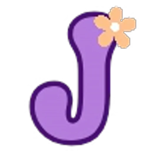 🪻 Эмодзи «purple emojis - английские буквы, фиолетовые» для Telegram