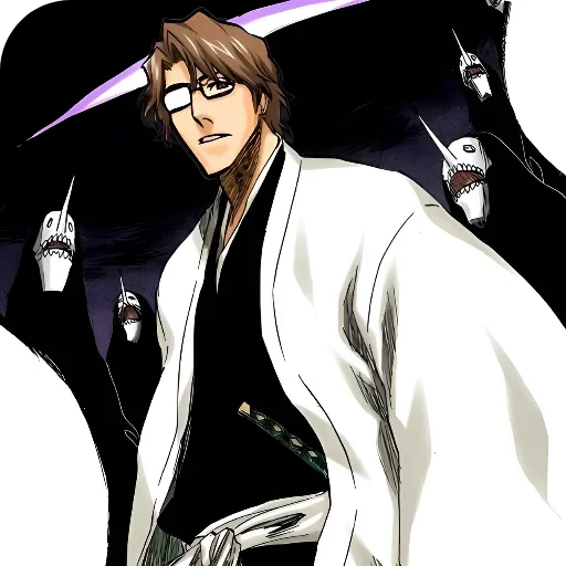 😟 Стикер «Aizen Sosuke» для Telegram