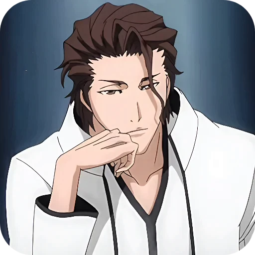 🤔 Стикер «Aizen Sosuke» для Telegram