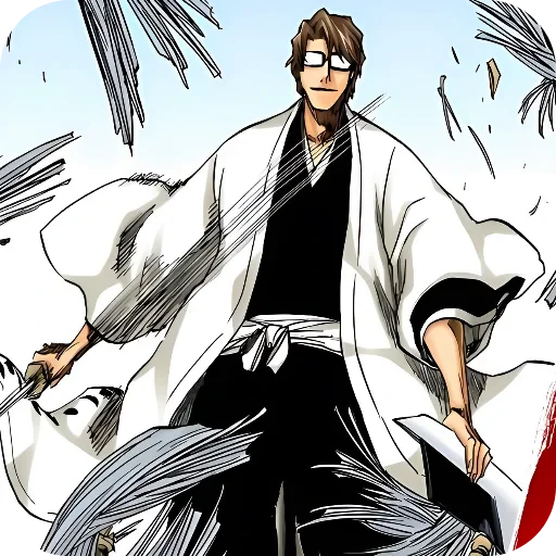👿 Стикер «Aizen Sosuke» для Telegram