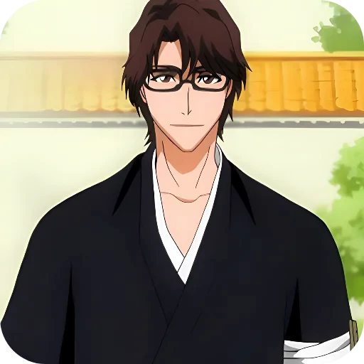 🥰 Стикер «Aizen Sosuke» для Telegram