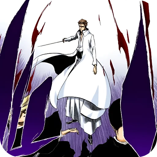 😎 Стикер «Aizen Sosuke» для Telegram