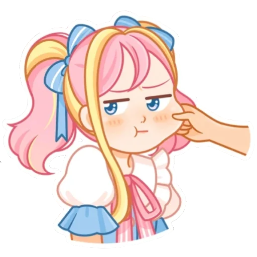 😝 Стикер «Акари без надписей» для Telegram