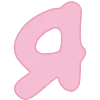 💞 Эмодзи «Розовые буквы, русские и английские» для Telegram