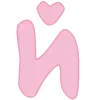 💞 Эмодзи «Розовые буквы, русские и английские» для Telegram