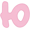 💞 Эмодзи «Розовые буквы, русские и английские» для Telegram