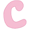 💞 Эмодзи «Розовые буквы, русские и английские» для Telegram