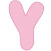 💞 Эмодзи «Розовые буквы, русские и английские» для Telegram