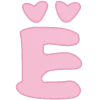 💞 Эмодзи «Розовые буквы, русские и английские» для Telegram