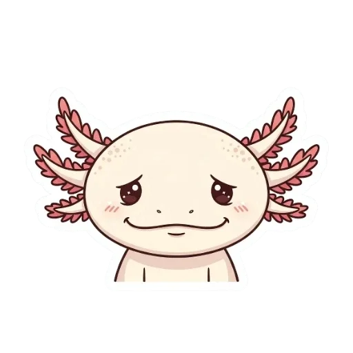 🧡 Стикер «Аксолотоль» для Telegram