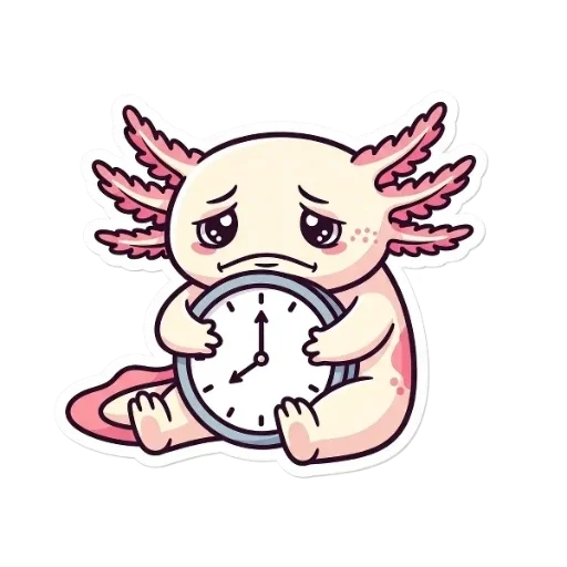 💓 Стикер «Аксолотоль» для Telegram