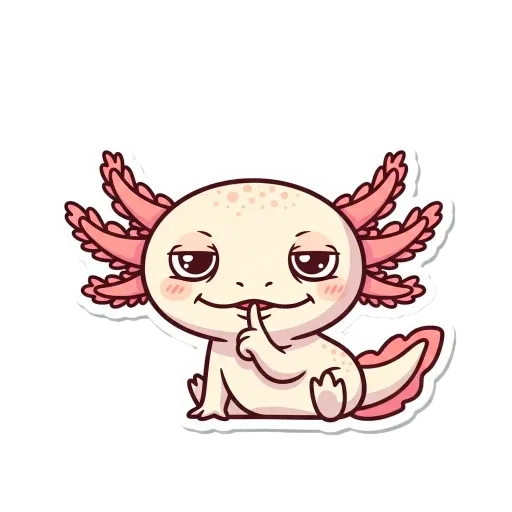 💏 Стикер «Аксолотоль» для Telegram