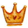👑 Эмодзи «акварельный цирк» для Telegram