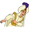 Стикер 20 🍎 Набор эмоджи по мульту «Aladdin Аладдин»