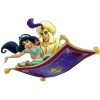 Стикер 2 🍎 Набор эмоджи по мульту «Aladdin Аладдин»