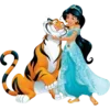 Стикер 33 🧞‍♀️ Набор эмоджи по мультфильму «Aladdin [Аладдин]»
