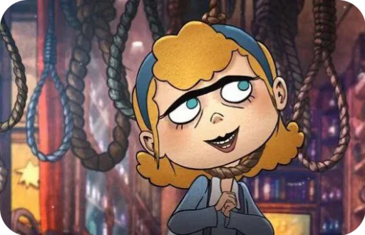 🪢 Стикер «Магазинчик самоубийств» для Telegram