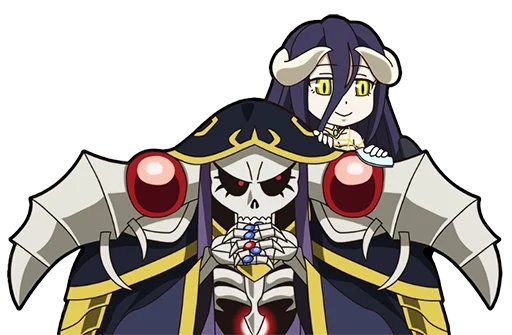 🤩 Стикер «Albedo (Overlord)» для Telegram