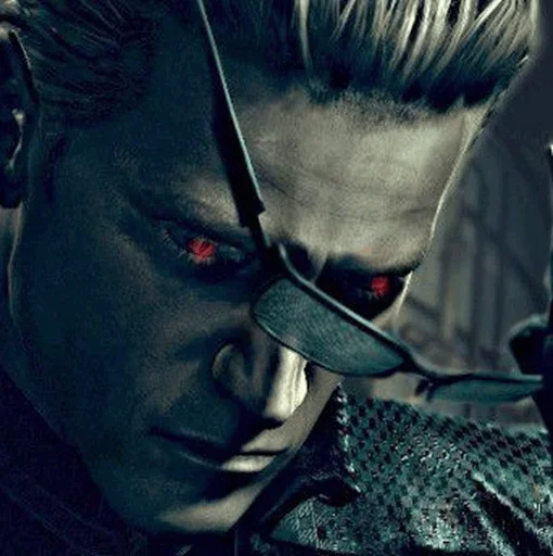 Стикерпак Albert Wesker для Telegram