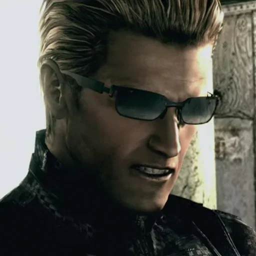 🕶 Стикер «Albert Wesker» для Telegram