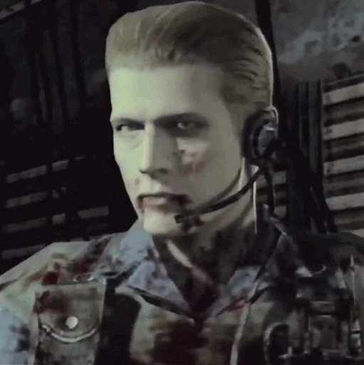 🕶 Стикер «Albert Wesker» для Telegram