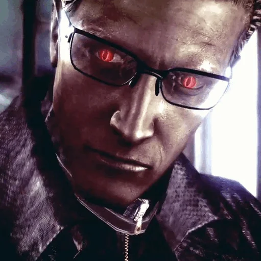 🕶 Стикер «Albert Wesker» для Telegram